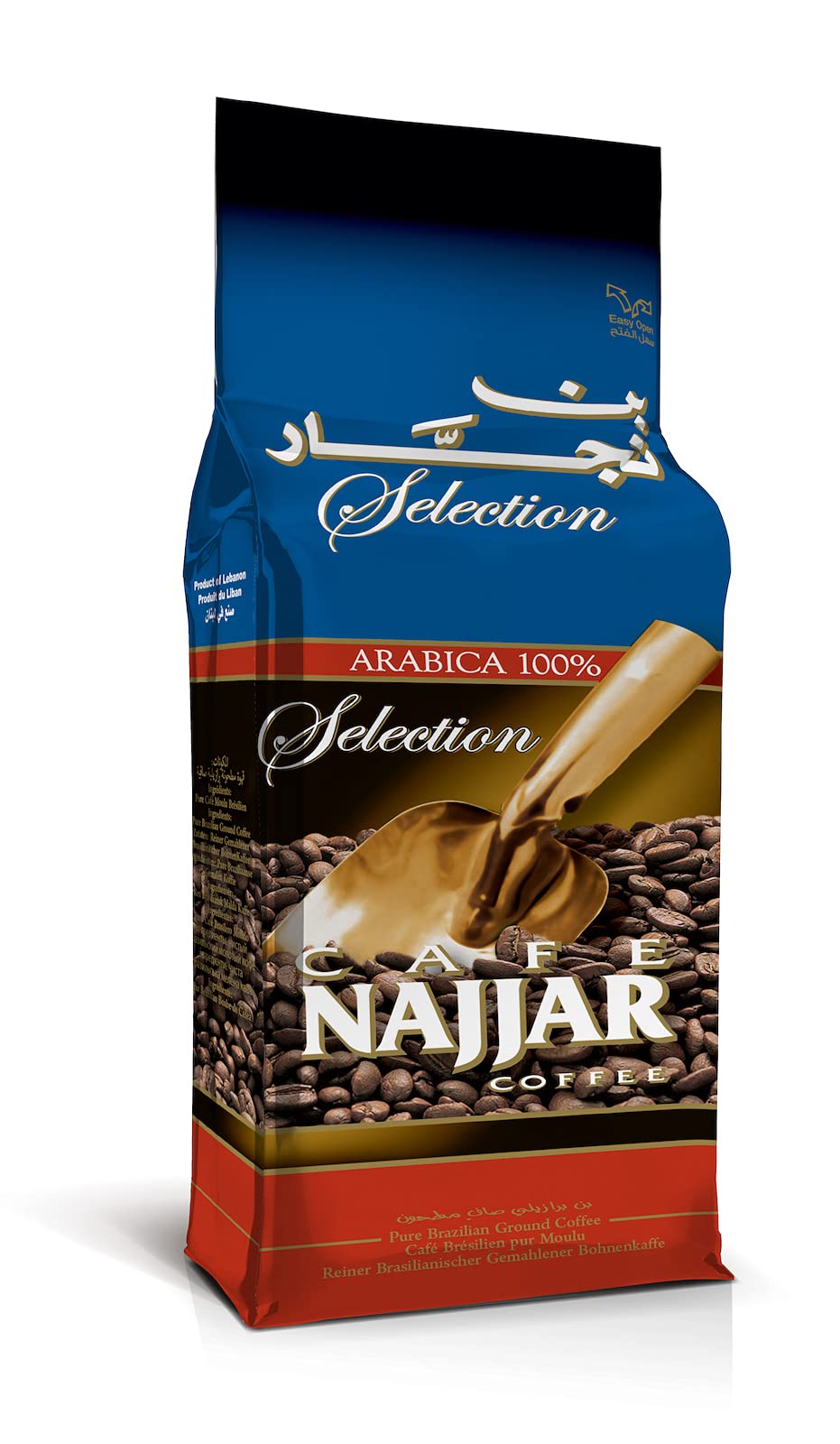 Najjar Turkish Coffee 450g ground beans for authentic Turkish brew.