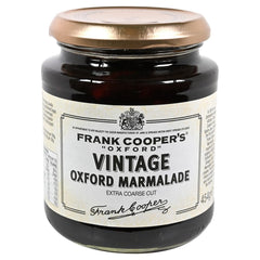 Nakato Frank Coopers Oxford Marmalade jar on breakfast table for rich flavor