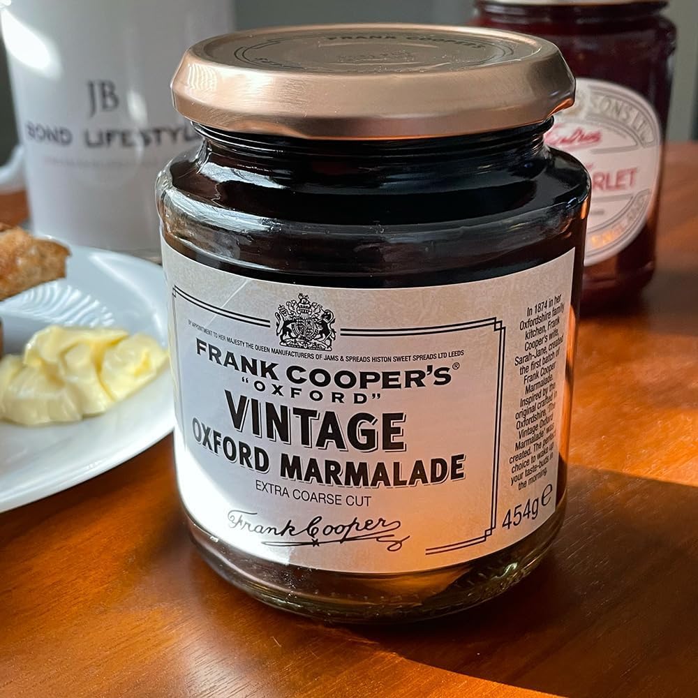 Nakato Frank Coopers Marmalade being spread on warm bread for aroma