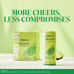 Naked Life Margarita pour captures inviting aroma from botanicals