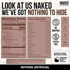 NAKED Oats Chocolate PB shake bottle showing ready-to-drink mix for sustained energy.