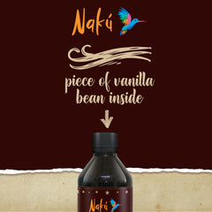 Naku Vanilla Extract pour into a mixing bowl for seamless cakes and pastries.