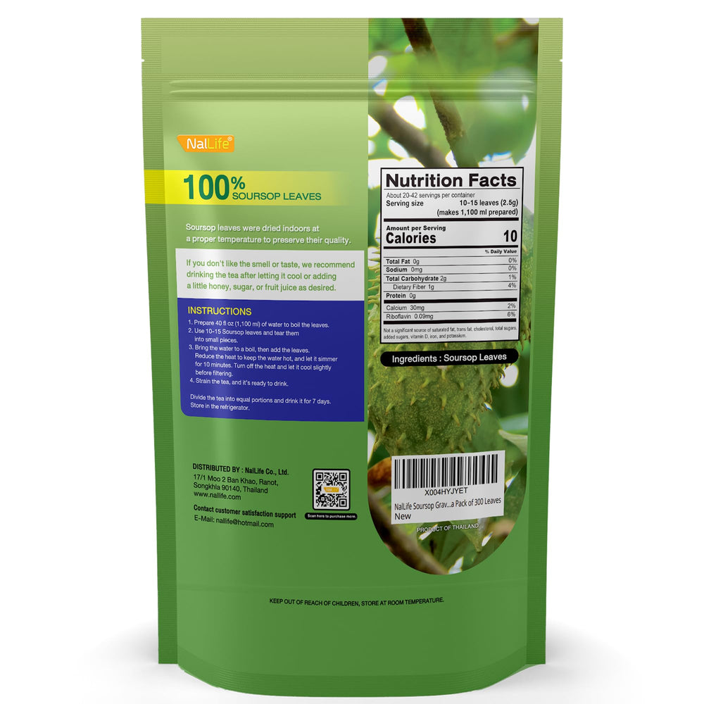 NalLife vacuum-sealed bag preserves leaf freshness.