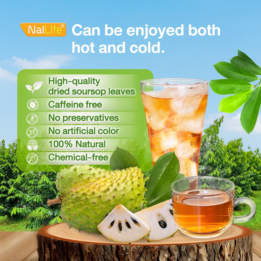 NalLife Soursop Leaves – Vacuum-sealed to lock in peak freshness.