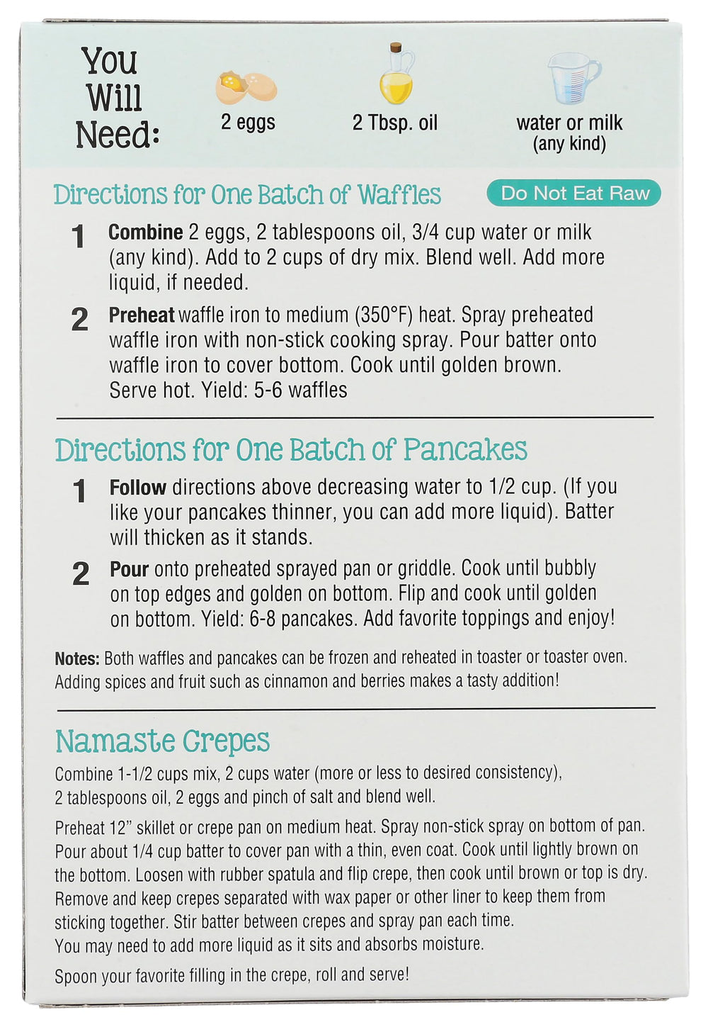 Namaste Foods vanilla aroma close-up highlighting subtle vanilla notes.