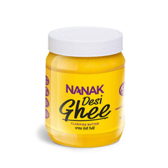 Nanak Desi Ghee melted into a glossy sauce for roasting.