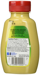 Nance's Mustard Sharp & Creamy label closeup highlights gluten-free facility.