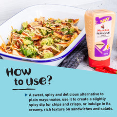 Nando's Perinaise on sandwich topping for creamy heat
