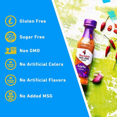 Nando's PERi PERi Garlic Sauce glaze for wings gives a tasty finish.