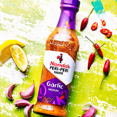 Nando's PERi PERi Garlic Sauce pour offers an easy flavor boost for wings.