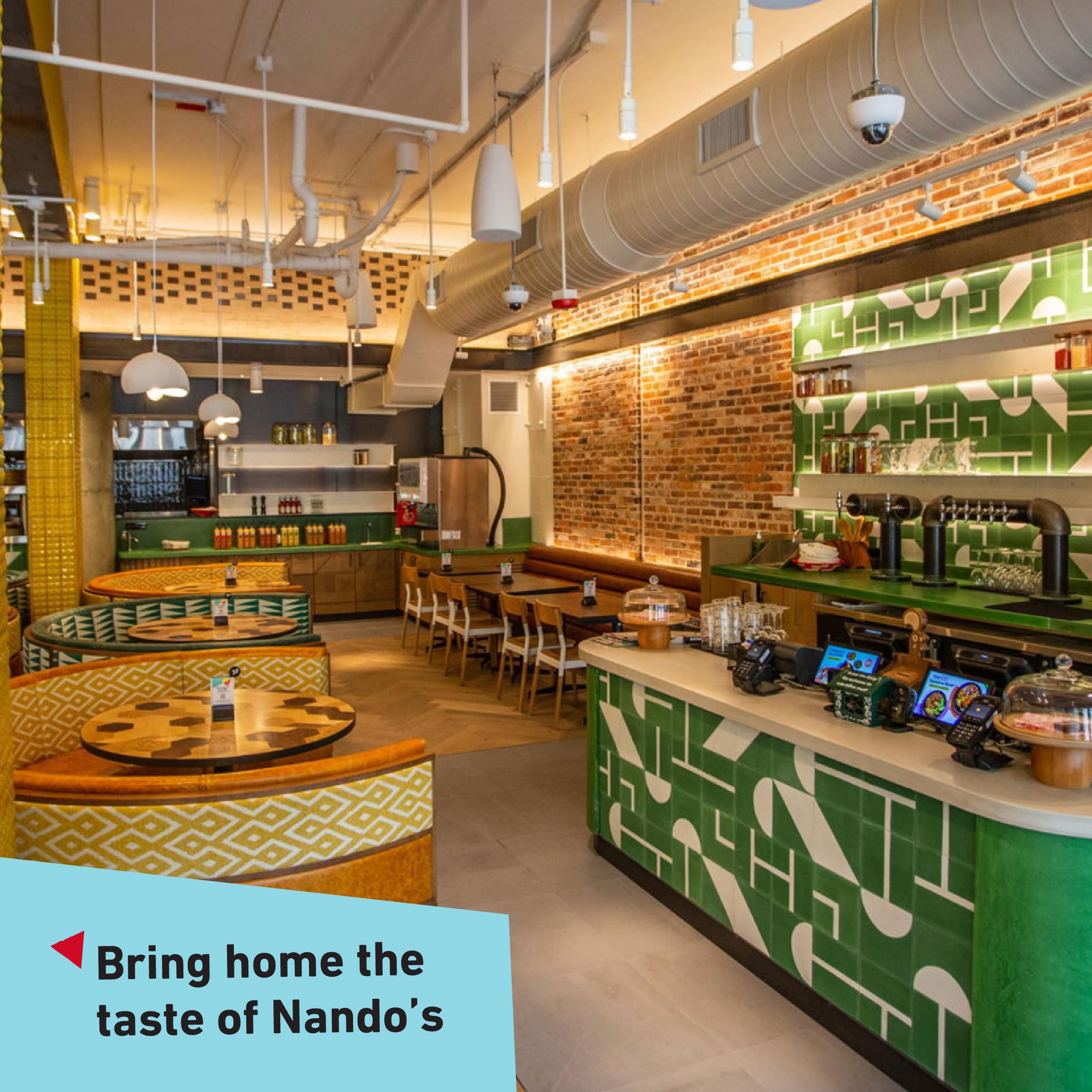 Nando's Peri-Peri wings served with sauce ready for dipping