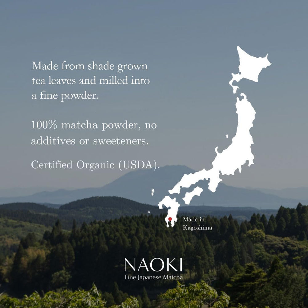 Naoki Matcha Barista Blend enhances baked treats with rich, balanced flavor