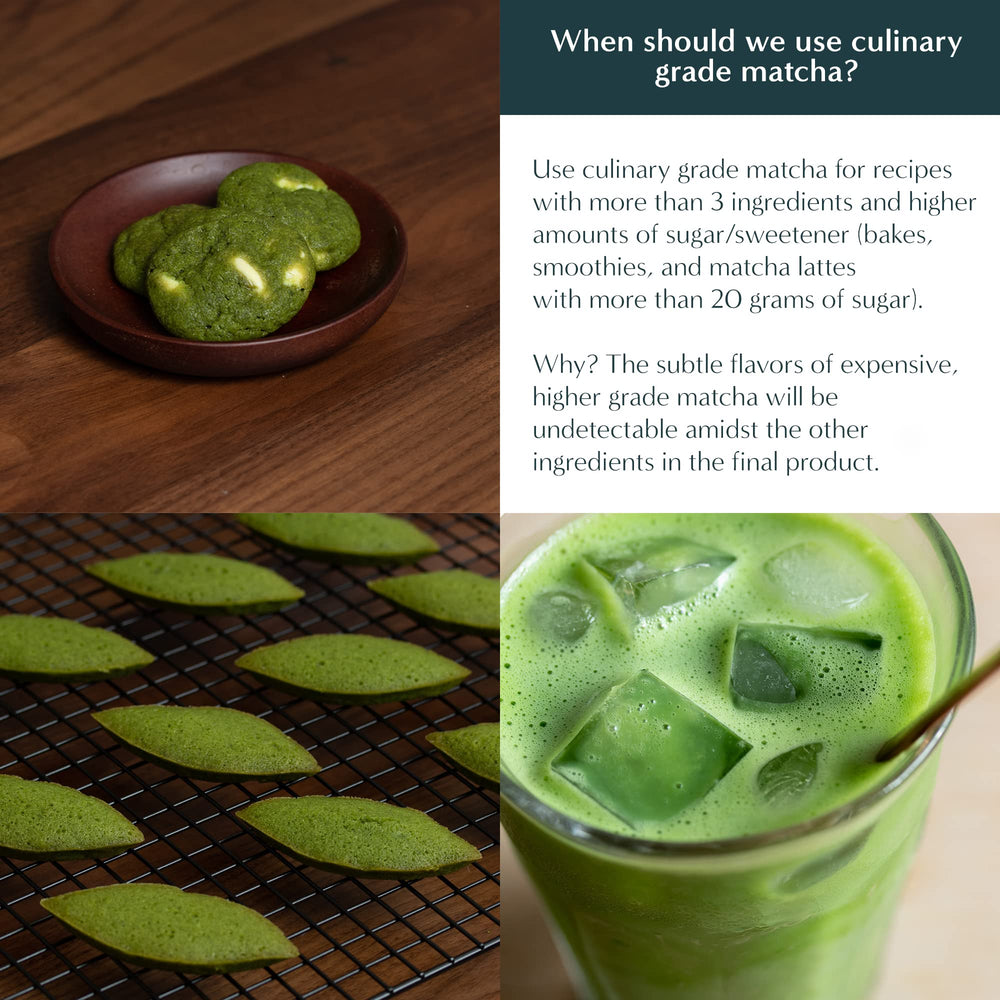Naoki Matcha baking use in cookies and cakes for vibrant color