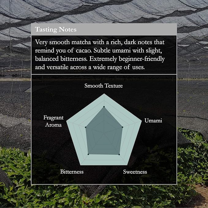 Naoki Matcha shade-grown tencha processing preserves freshness.