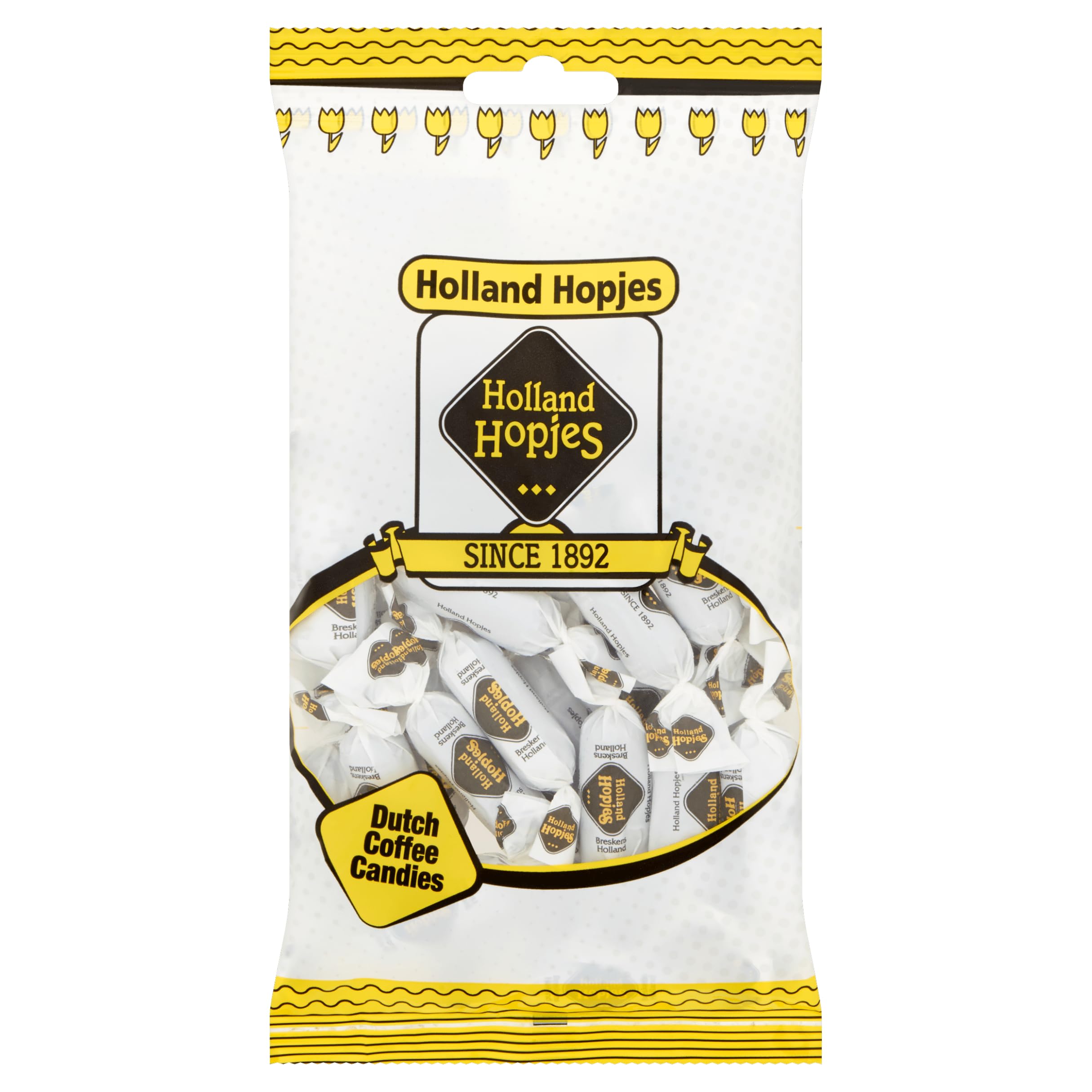 Napoleon Holland Hopjes candies, packaged individually for easy sharing and freshness.