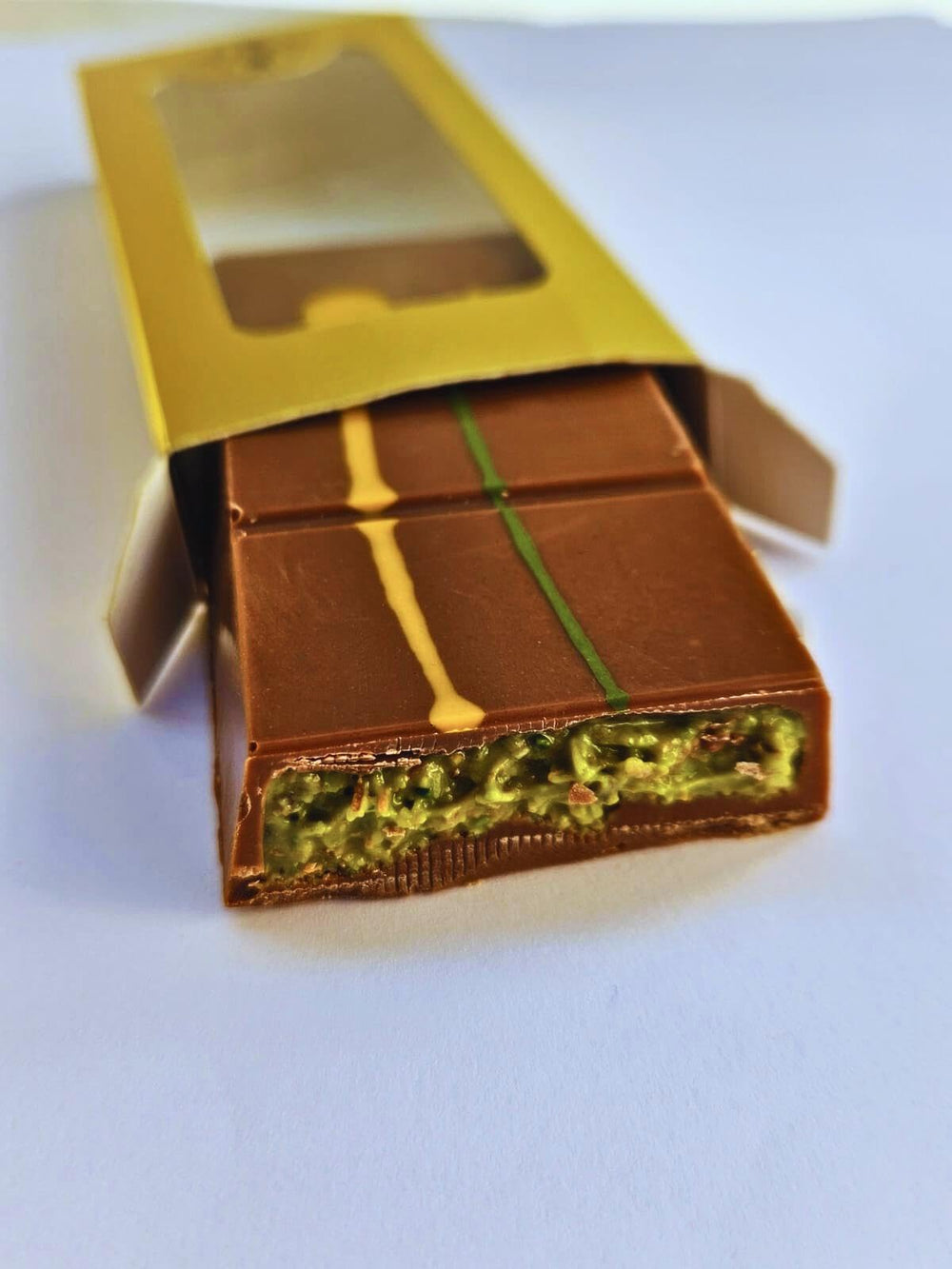 Narperi Dubai bar wrapped for gifting ready for celebration.