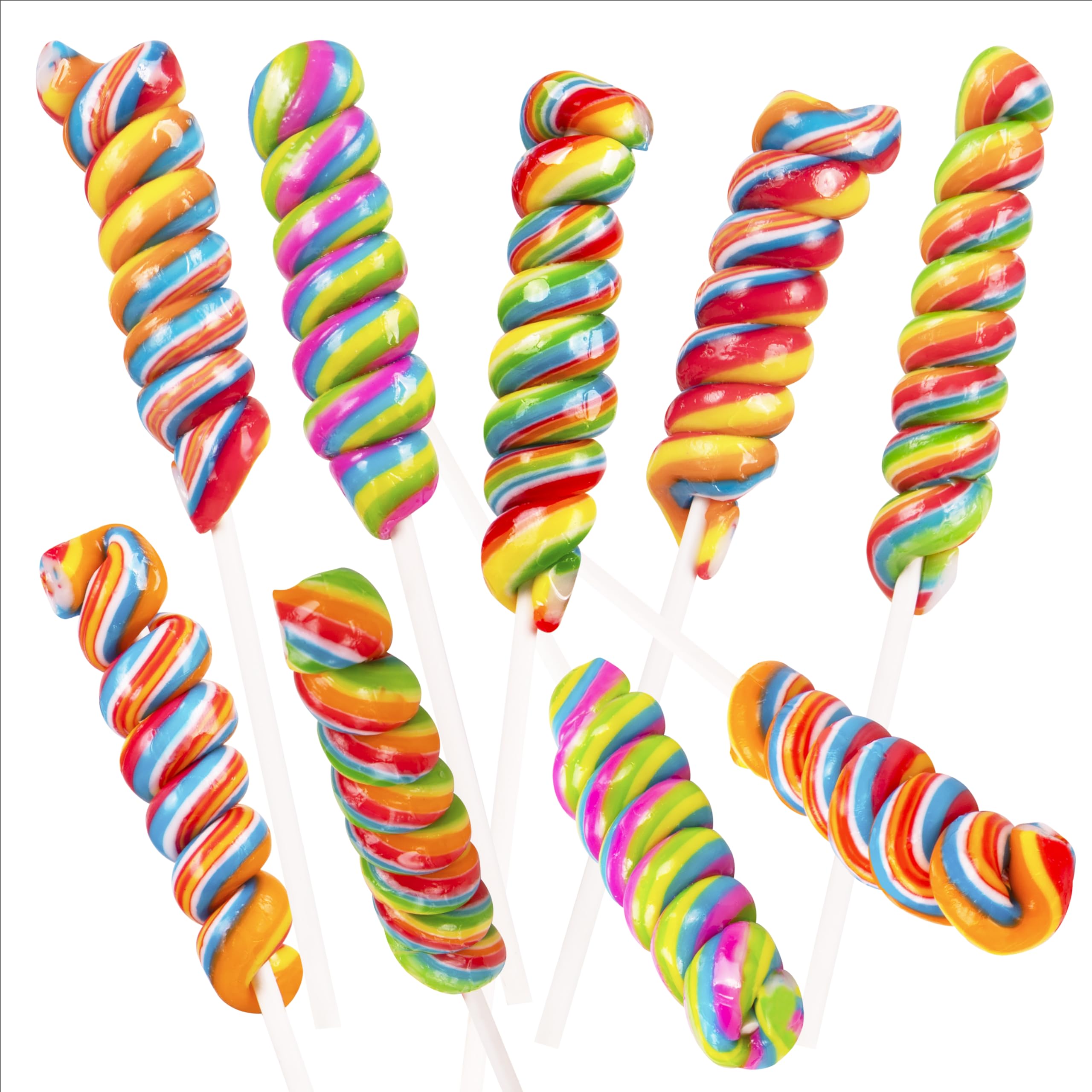 Narwhal Novelties twisty candy lollipops with spiral design ideal for gift bags.