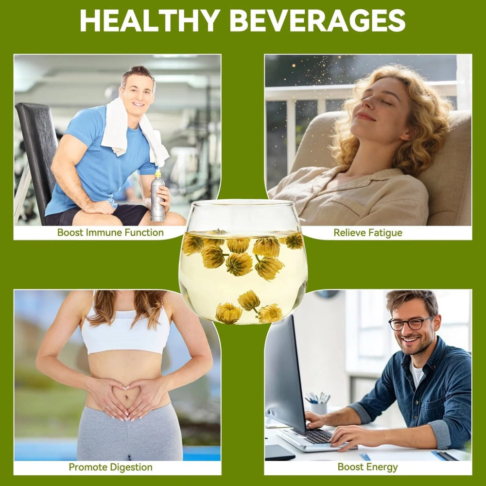 NASLAPH Chrysanthemum Tea lifestyle image supports daily wellness.