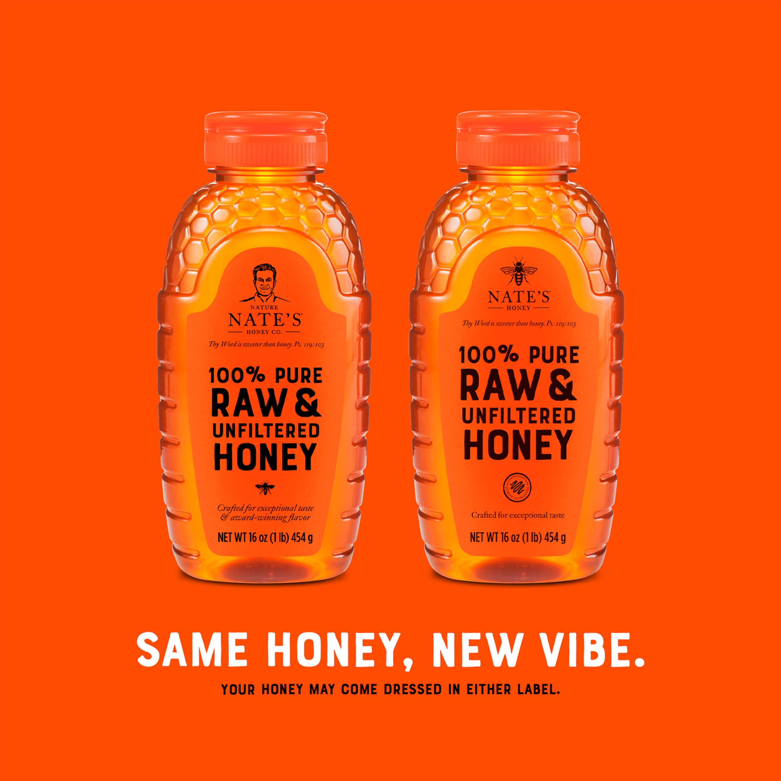 Nate's Honey on an oatmeal bowl enhances flavor with natural sweetness.