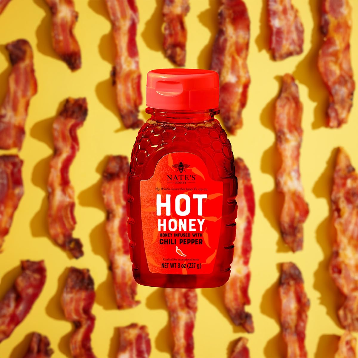 Nate's Hot Honey biscuit dip elevates morning sweetness and spice.