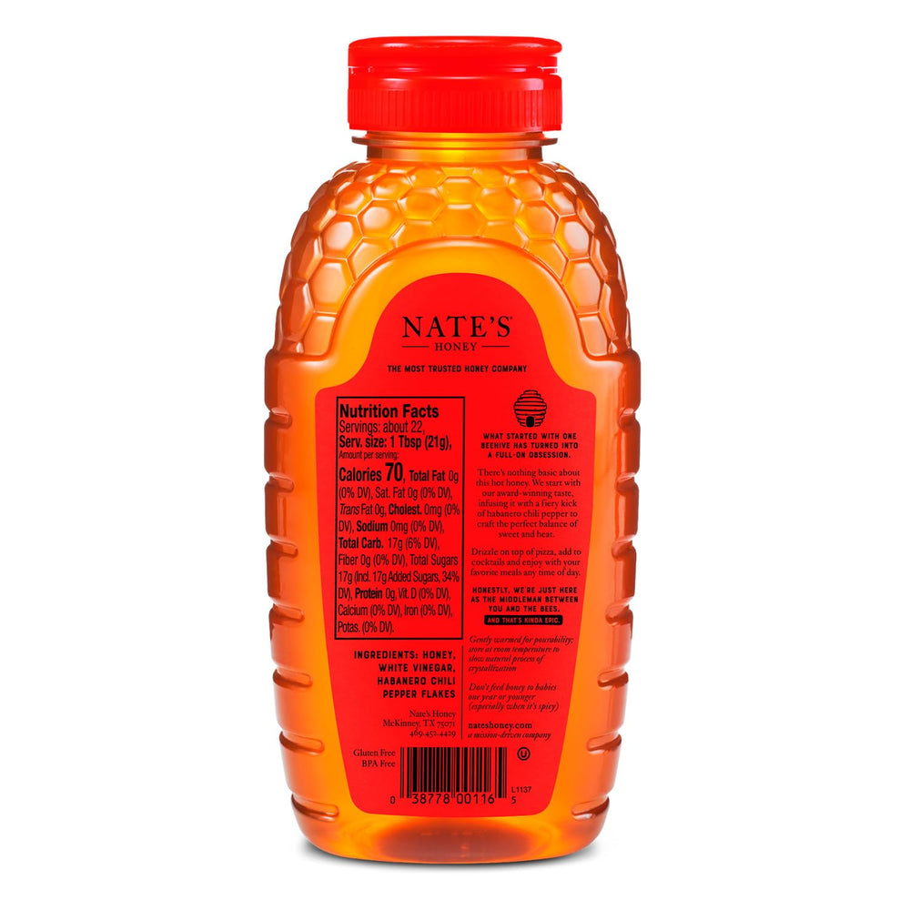 Nate's Hot Honey on biscuits for a warm, nuanced sweetness.