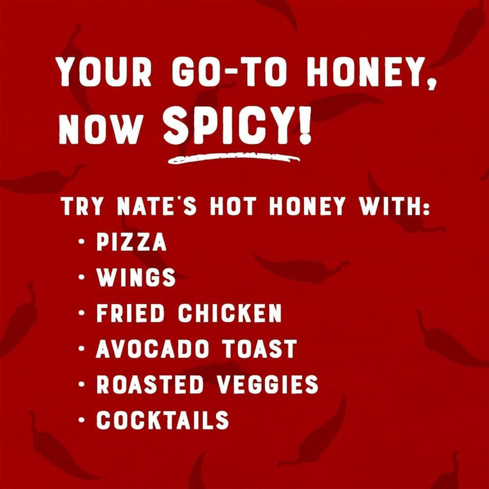 Nate's Hot Honey glaze on cocktails for layered flavor.