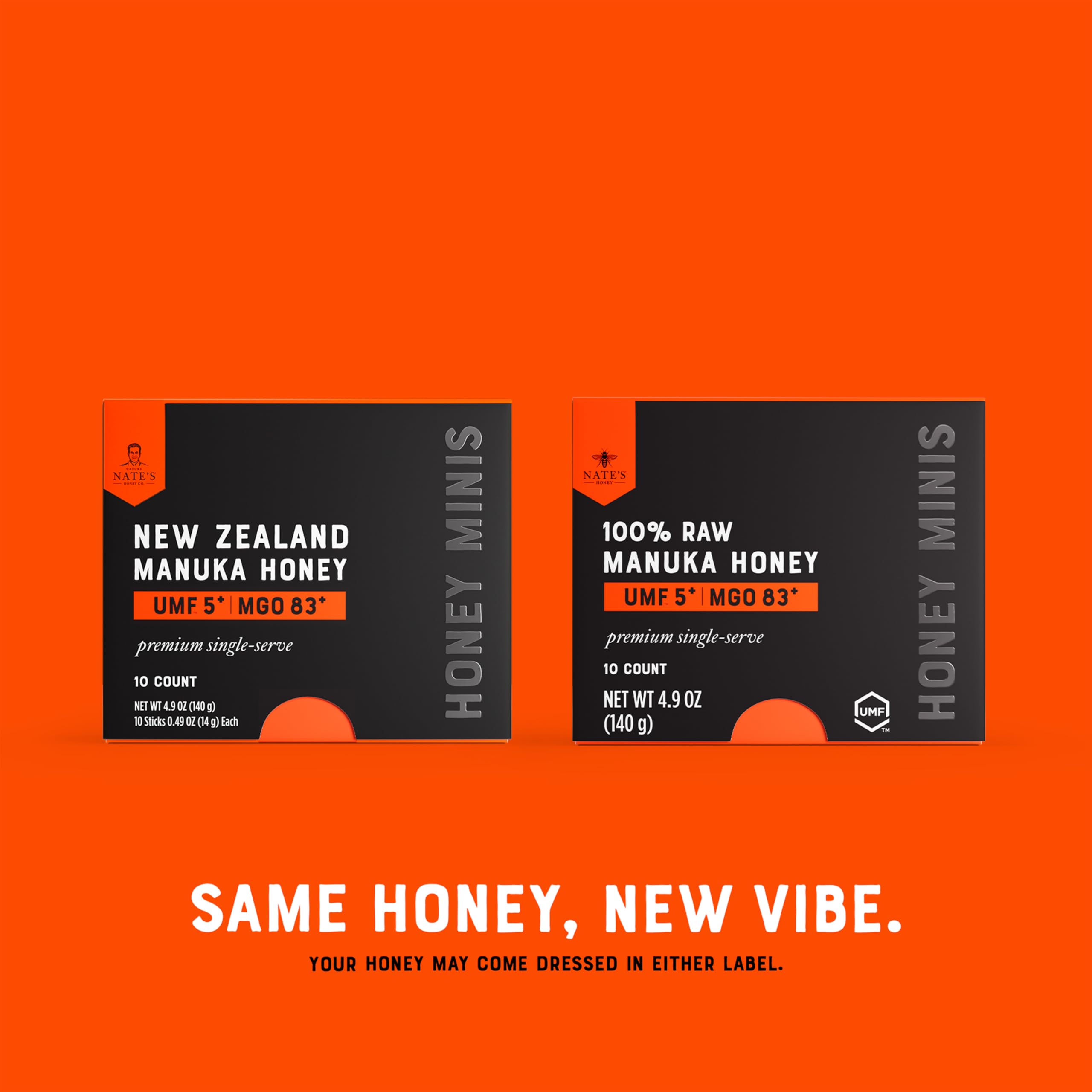 Nate's Manuka Honey Minis smooth-taste packets elevate breakfast rituals.