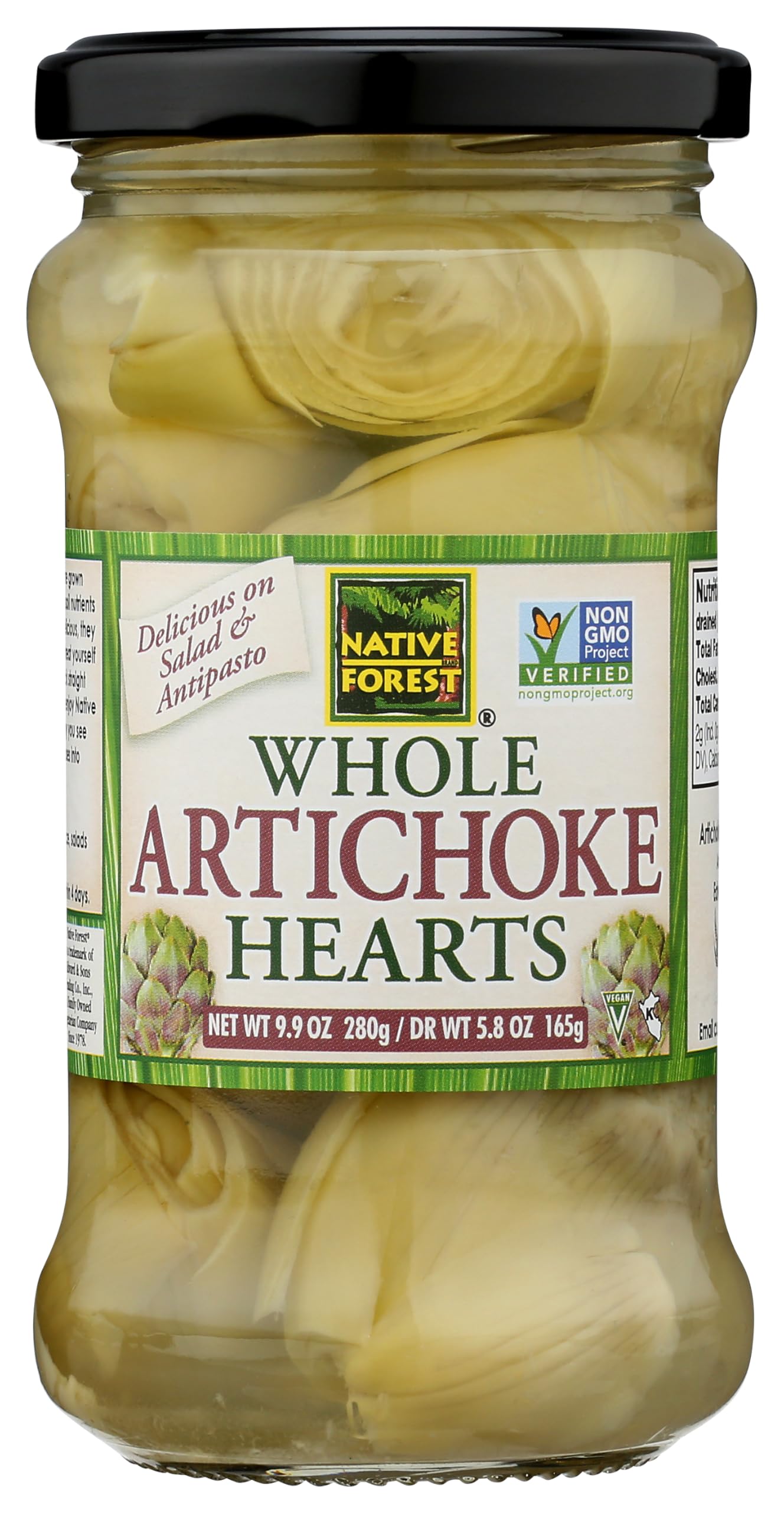 Native Forest artichoke hearts jar for quick meals
