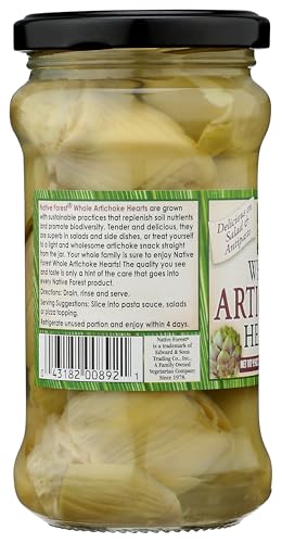 Native Forest artichoke hearts pasta dish with savory bites