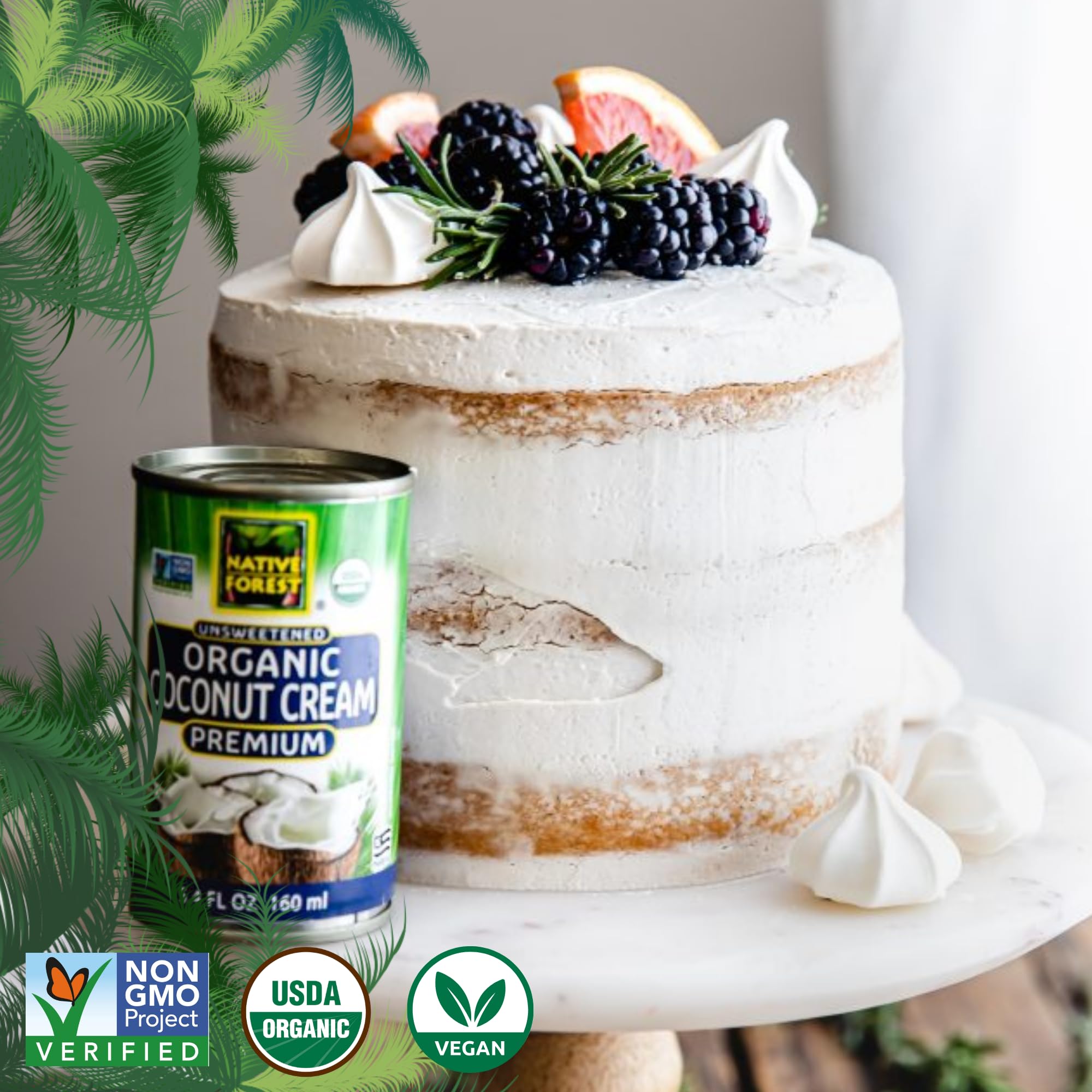 Native Forest coconut cream serves as a dairy-free substitute in sauces