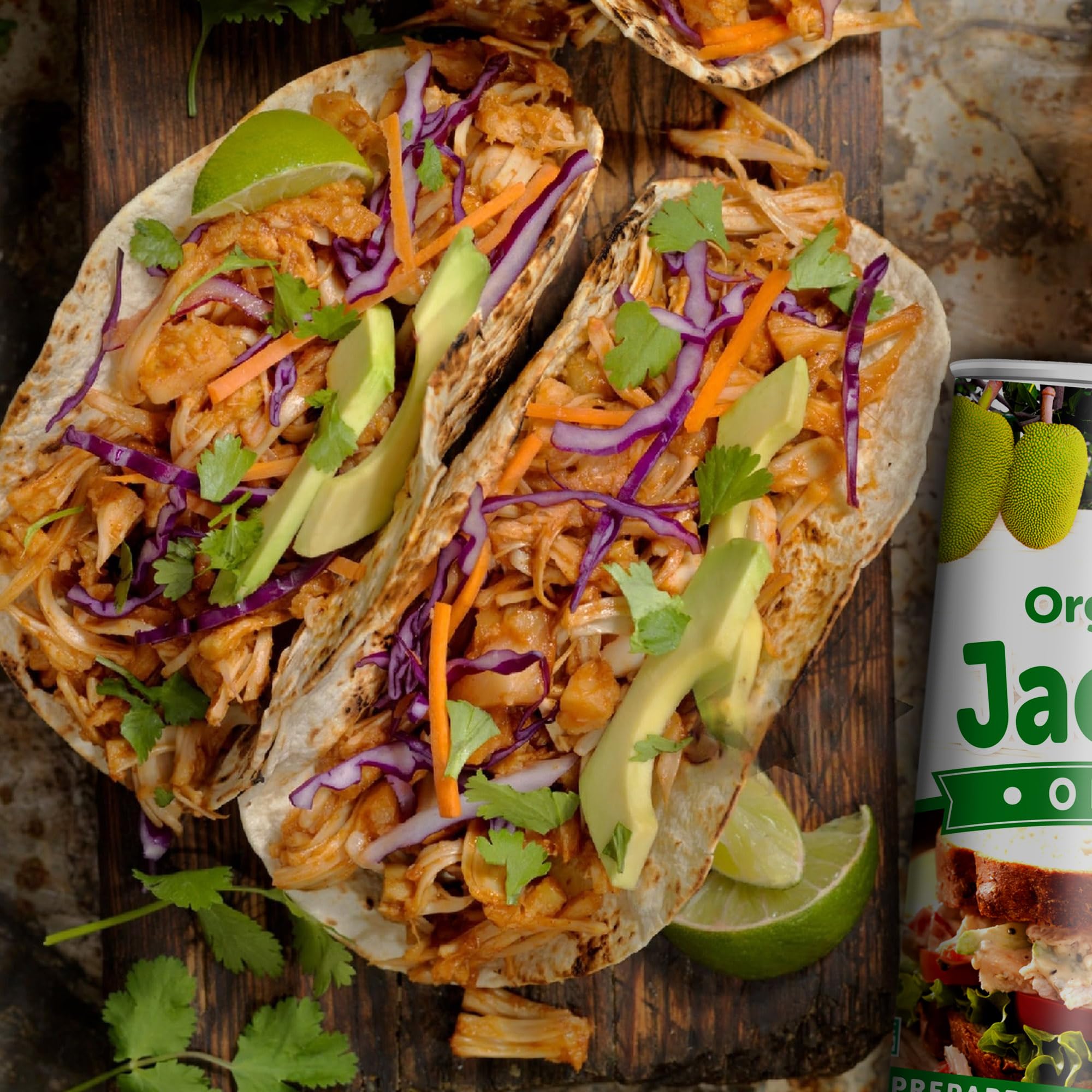 Native Forest jackfruit ingredients and sourcing, emphasizing organic methods.