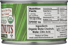 Native Forest Organic Sliced Water Chestnuts stir-fry option with crunch.