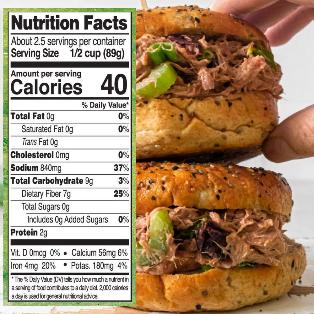 Native Forest Organic Young Jackfruit label close-up, Non-GMO verified.