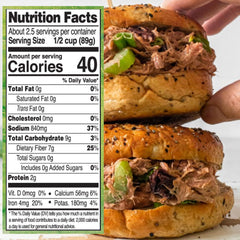 Native Forest Organic Young Jackfruit label close-up, Non-GMO verified.