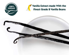 Native Vanilla 16oz bottle cap closeup preserves freshness