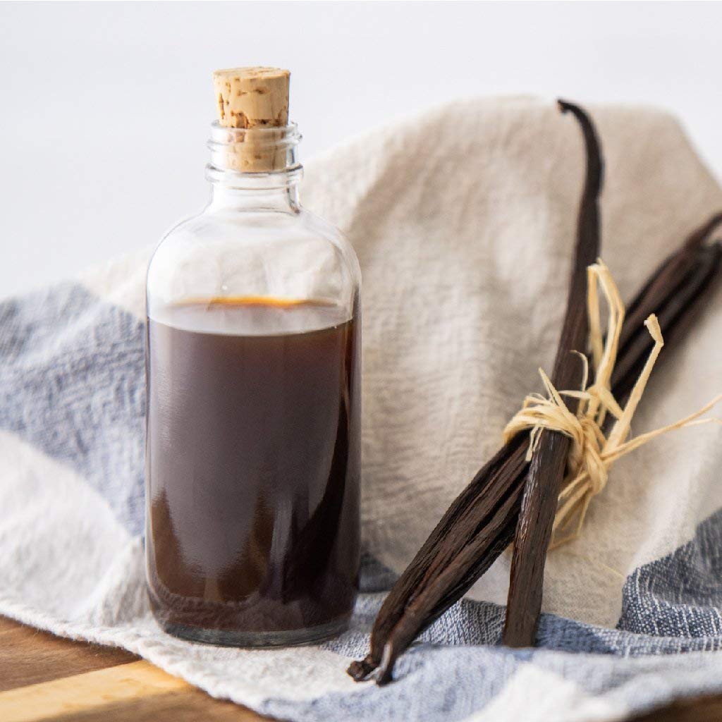 Native Vanilla 16oz bottle on kitchen counter ready to use