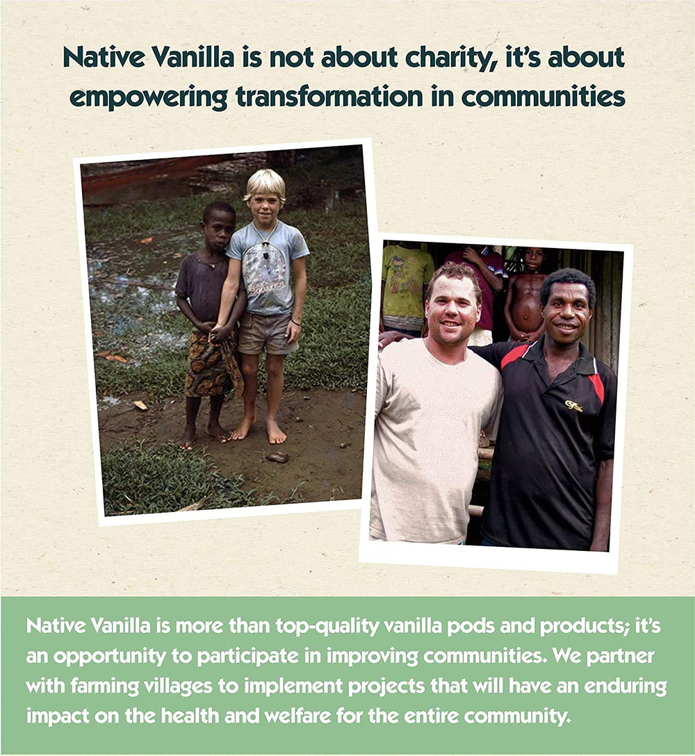 Native Vanilla coffee-tea-use enhances flavor in drinks