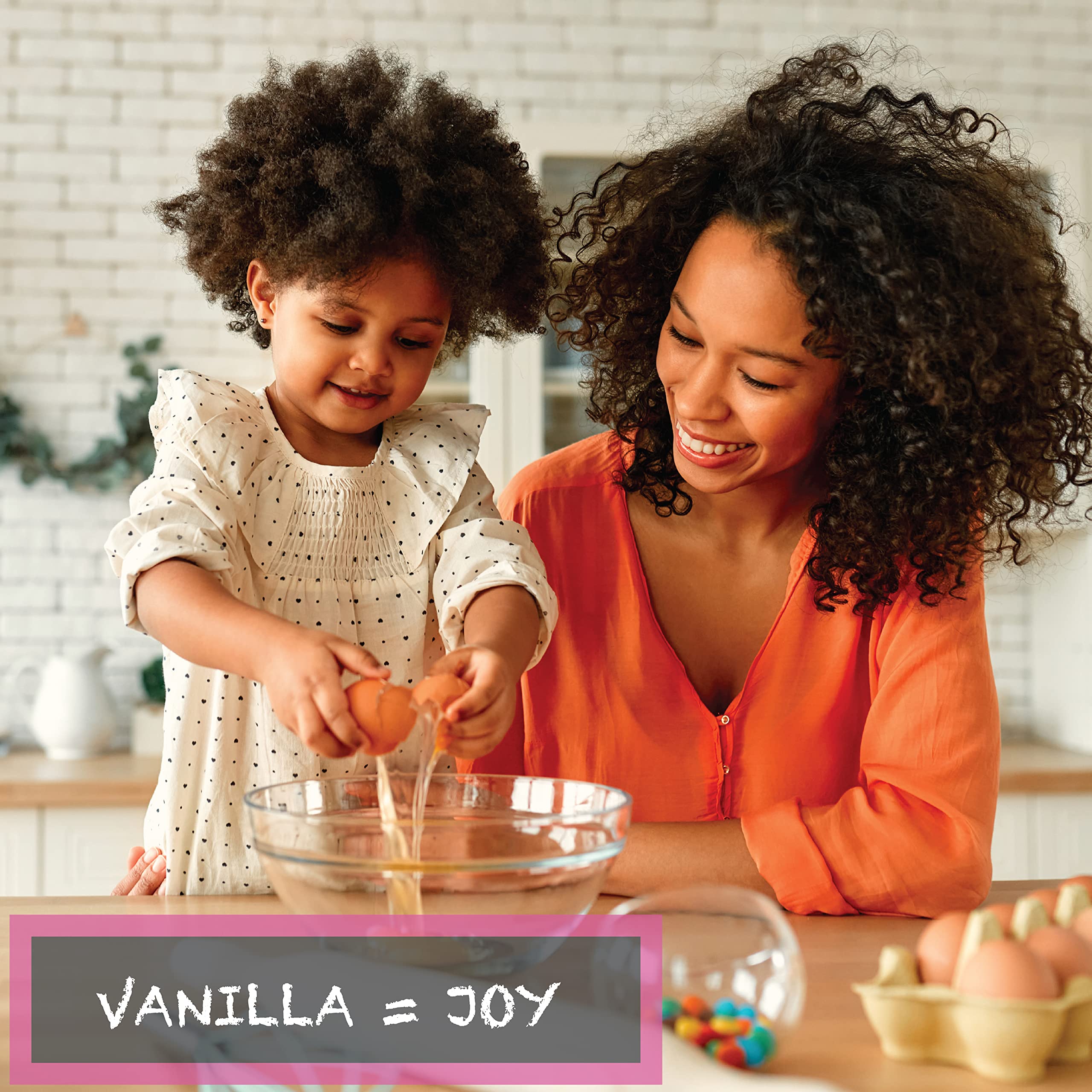 Native Vanilla packaging on a kitchen counter highlighting organic, vegan, kosher features