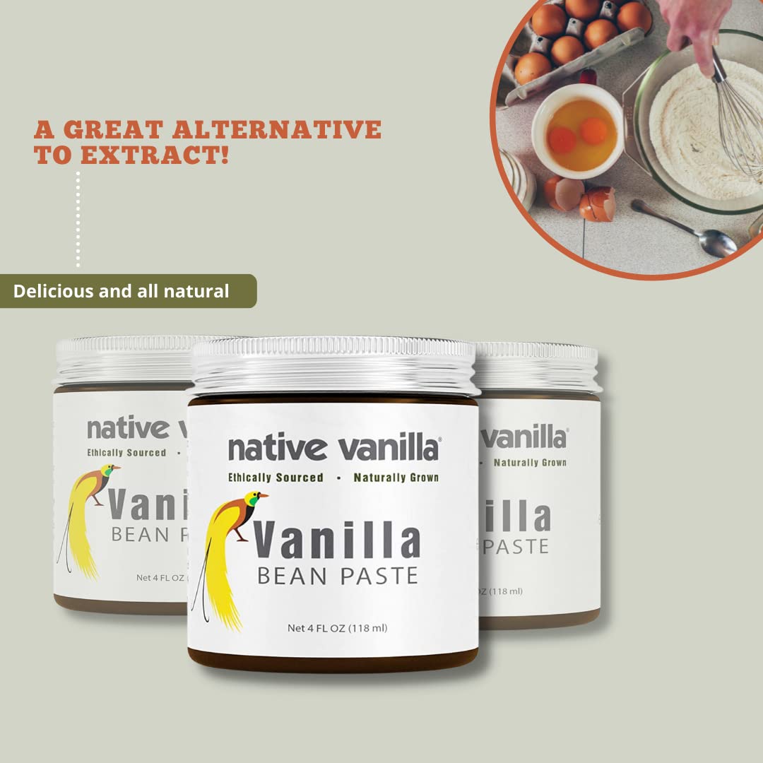 Native Vanilla vanilla bean paste kitchen scene invites home cooks to try