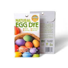 Natural Earth Paint Egg Dye Kit packaging shown for eco-friendly Easter fun