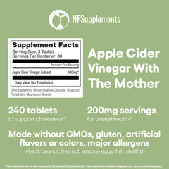 Natural Foundation Apple Cider Vinegar vegan-friendly icon on the bottle