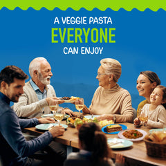Microwave-ready Natural Heaven spaghetti in a bowl, ready to enjoy.