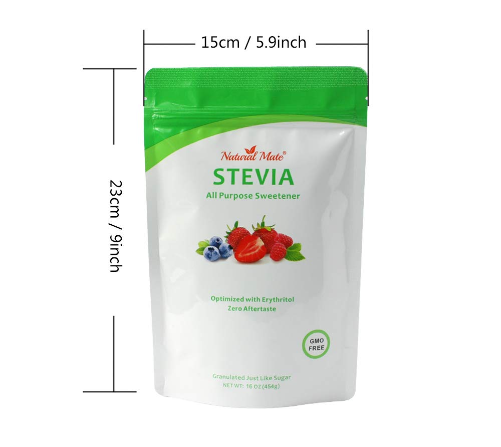 Natural Mate five-pack display demonstrates a cost-effective sugar replacement
