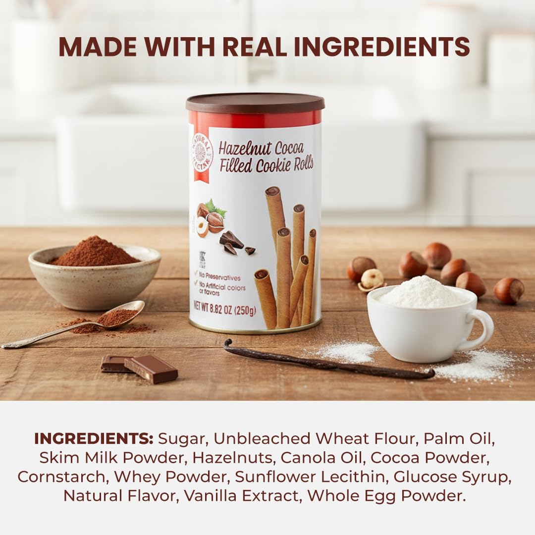 Natural Nectar hazelnut creme snacks pair well with yogurt or fruit bowls.