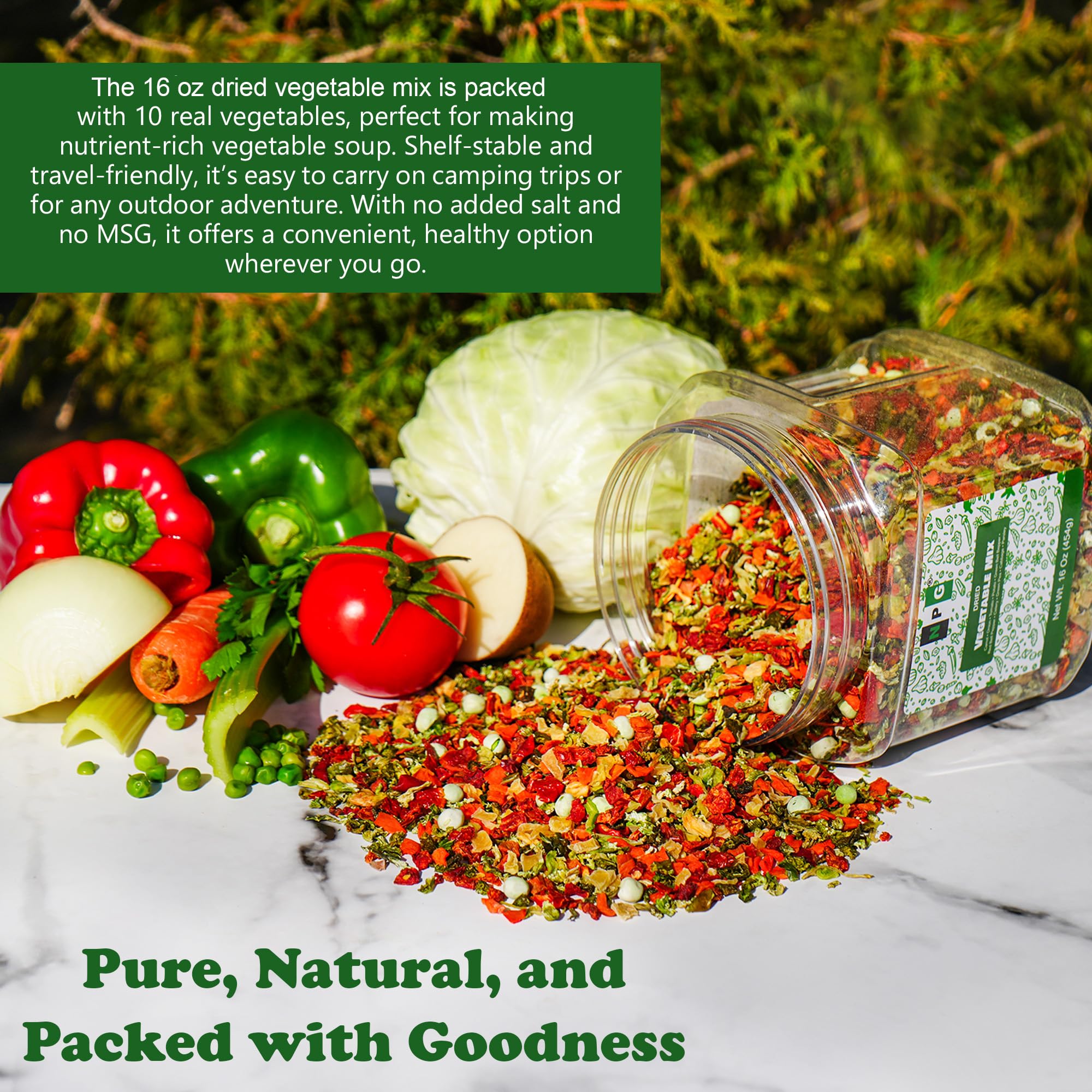 Natural Plus Green celery enhances crunch and flavor in noodle dishes and stews