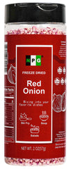 Natural Plus Green NPG freeze-dried red onion bottle adds ready-to-use flavor for meals.