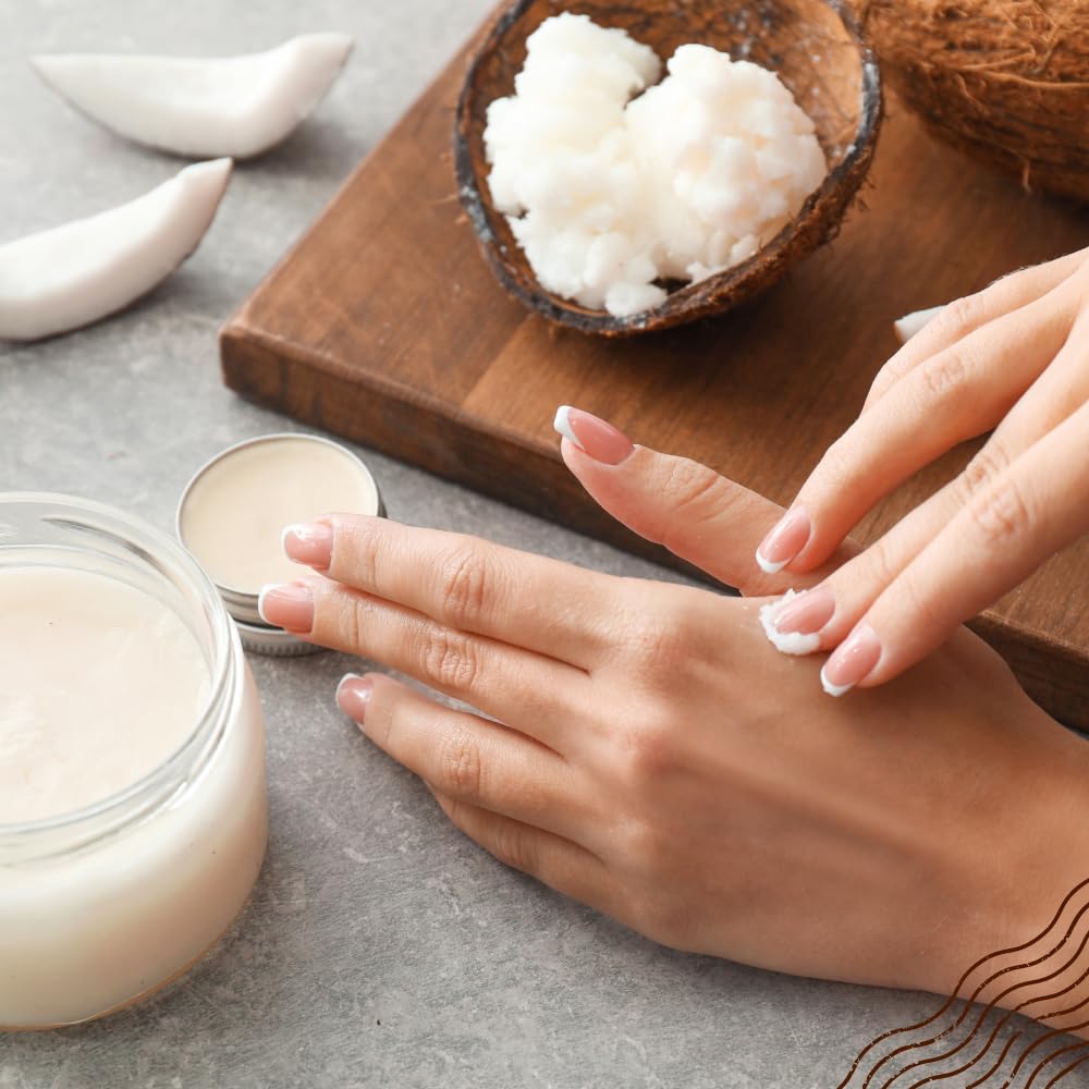 NaturaleBio Virgin Coconut Oil skin care application for daily moisture