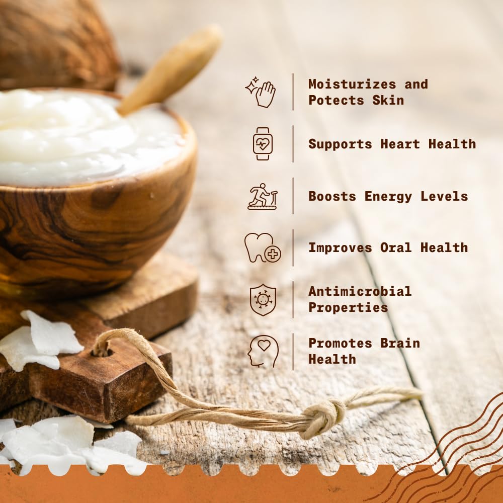 NaturaleBio Virgin Coconut Oil solid state close-up showing natural texture for skincare