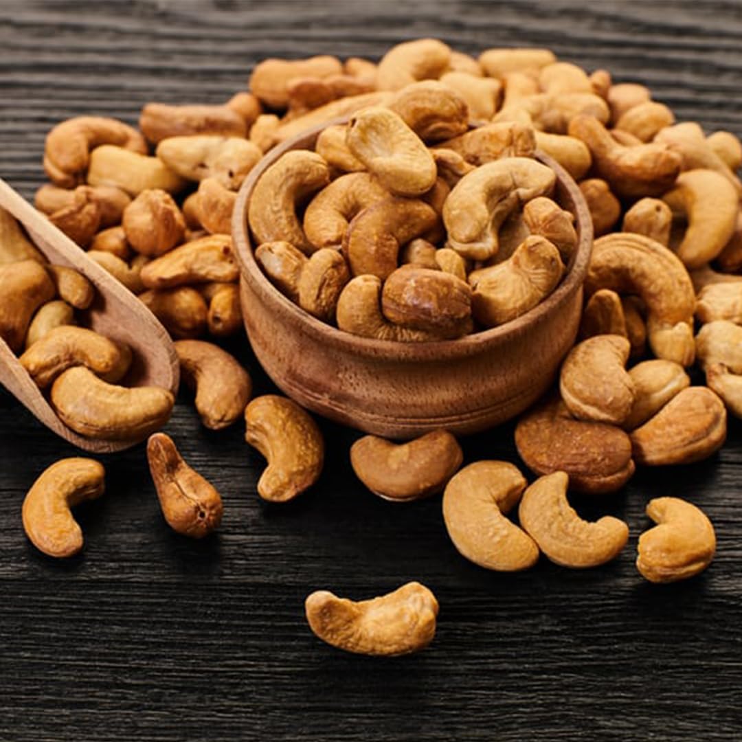 Naturalee cashews 2lb bowl-serve: versatile ingredient for recipes.
