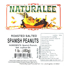 Naturalee peanuts close-up showing golden roasted texture.